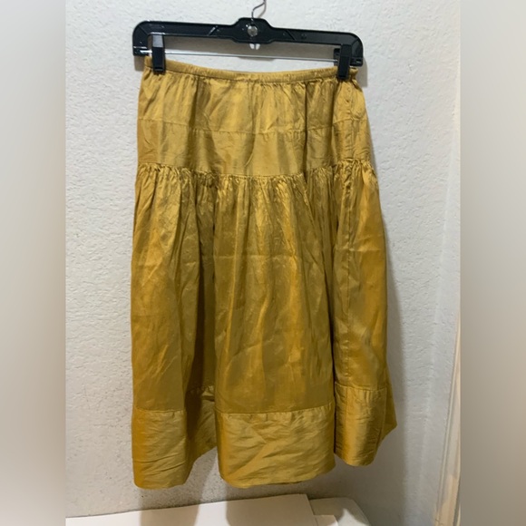 Calypso by Christiane Celle 100% Silk Skirt size XS - Picture 1 of 6